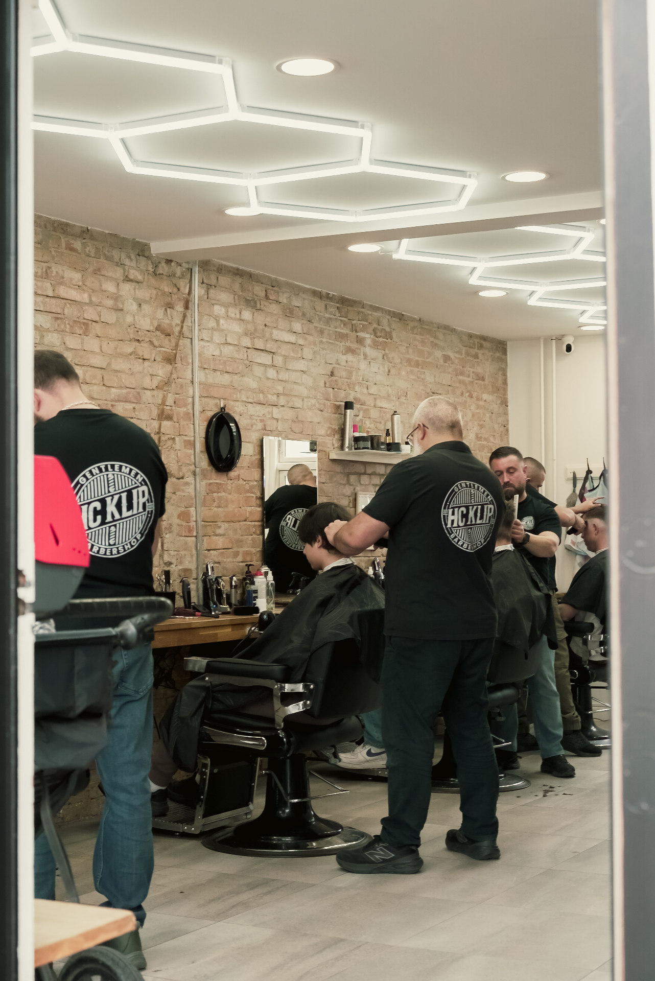 Herreklip hos HC Klip barbershop i Køge