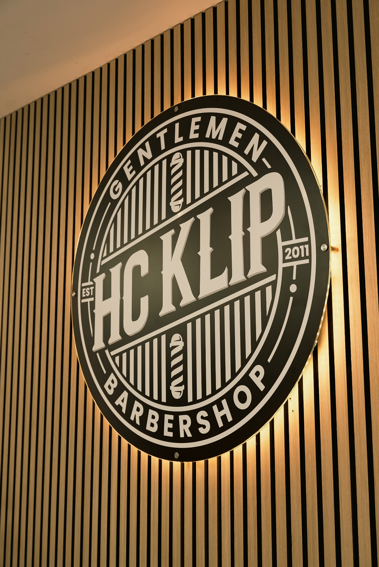HC KLIP — Gentlemen Barbershop, etableret 2011 i Køge